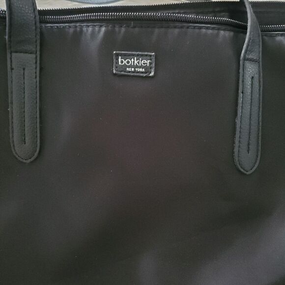Botkier New York Large Tote Shoulder Bag Women's Black Everyday Double Strap - Picture 6 of 13
